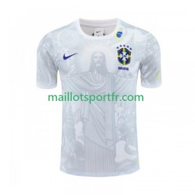 Maillot de Foot Brésil Jesus Domicile Blanc 2024/25